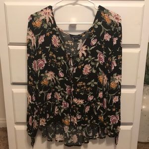 American Eagle Floral Top